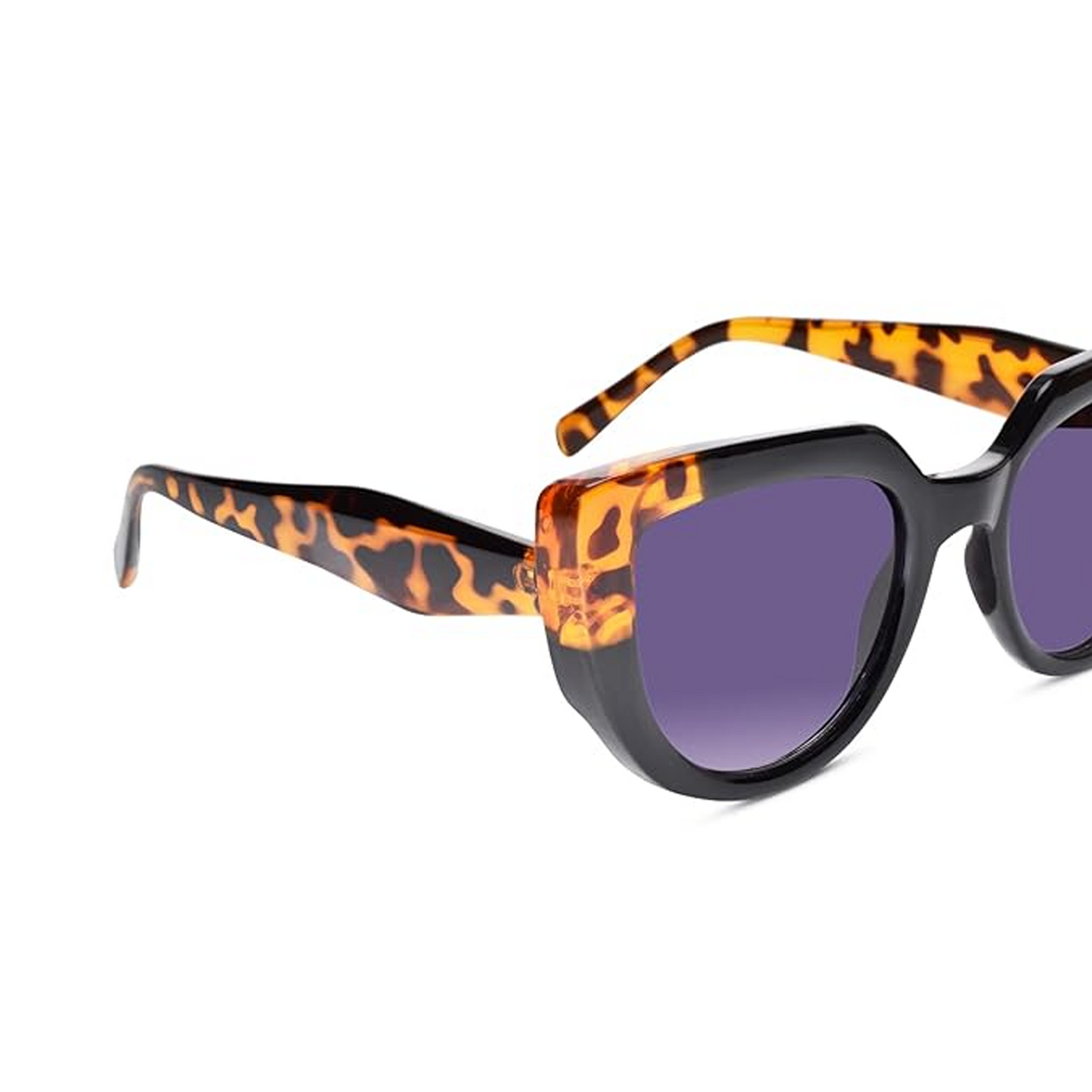 Animal Print Cat Eye Sunglasses For Women