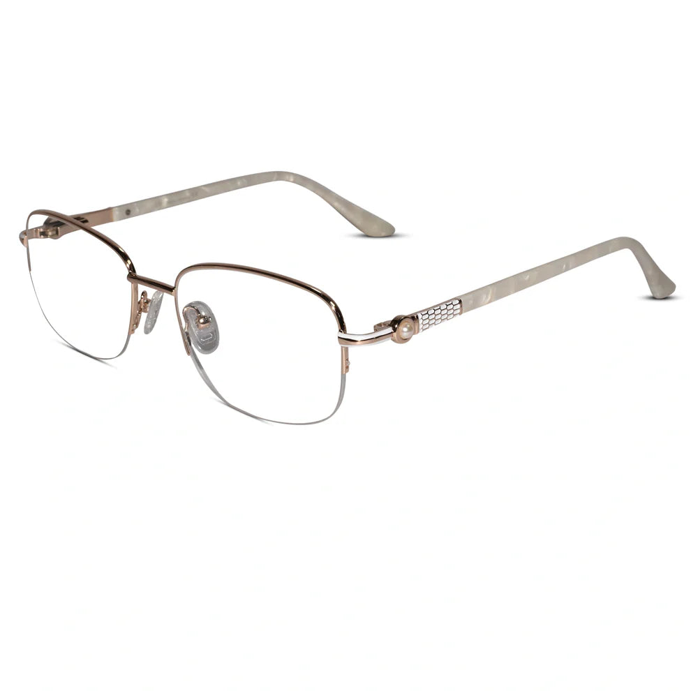 JEWEL Purple Designer Cat eye Eyeglasses For Women