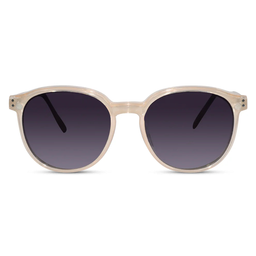 Clip on transparent round eyeglasses for men & Women