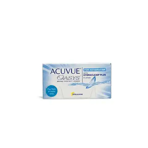 Acuvue Oasys for Astigmatism Bi weekly Contact Lenses 6 lens box