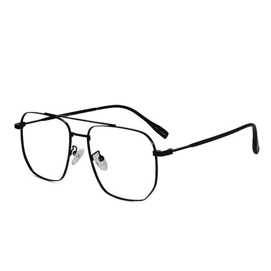 Blue Cut Photochromic Lens with Anti Glare  Square Full Frame Rectangular Men