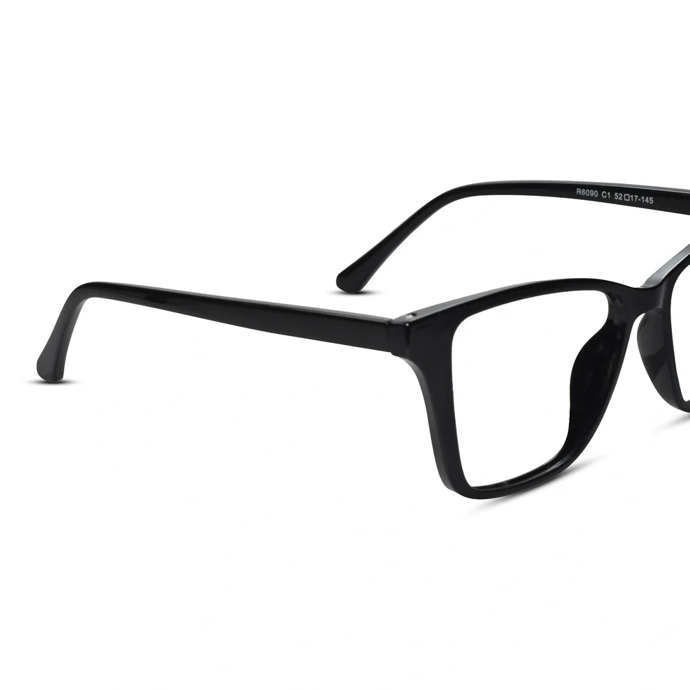 Shiny Cat eye Pink Clip On Eyeglasses For Women