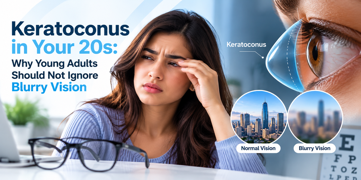 Keratoconus in Your 20s: Why Young Adults Should Not Ignore Blurry Vision