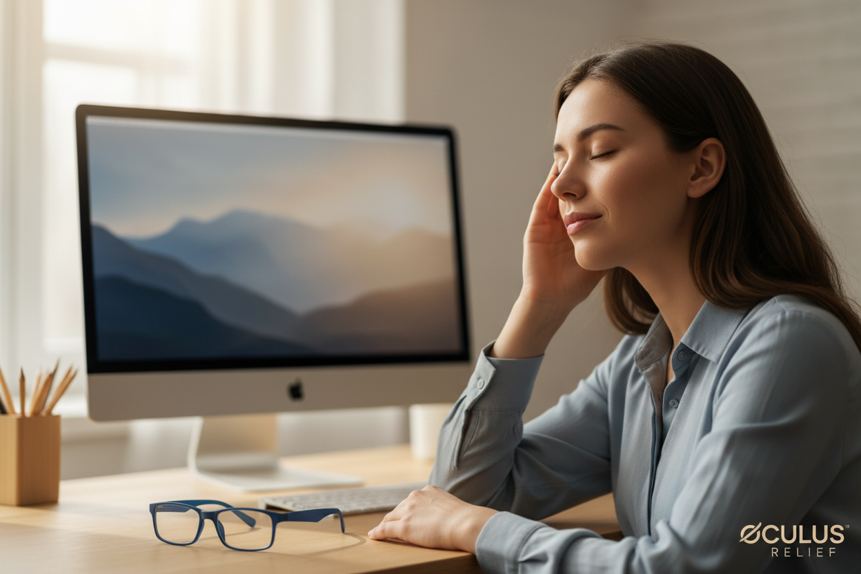 A Solution to Eye Strain and Headaches Due to Digital Drain – LensKandy