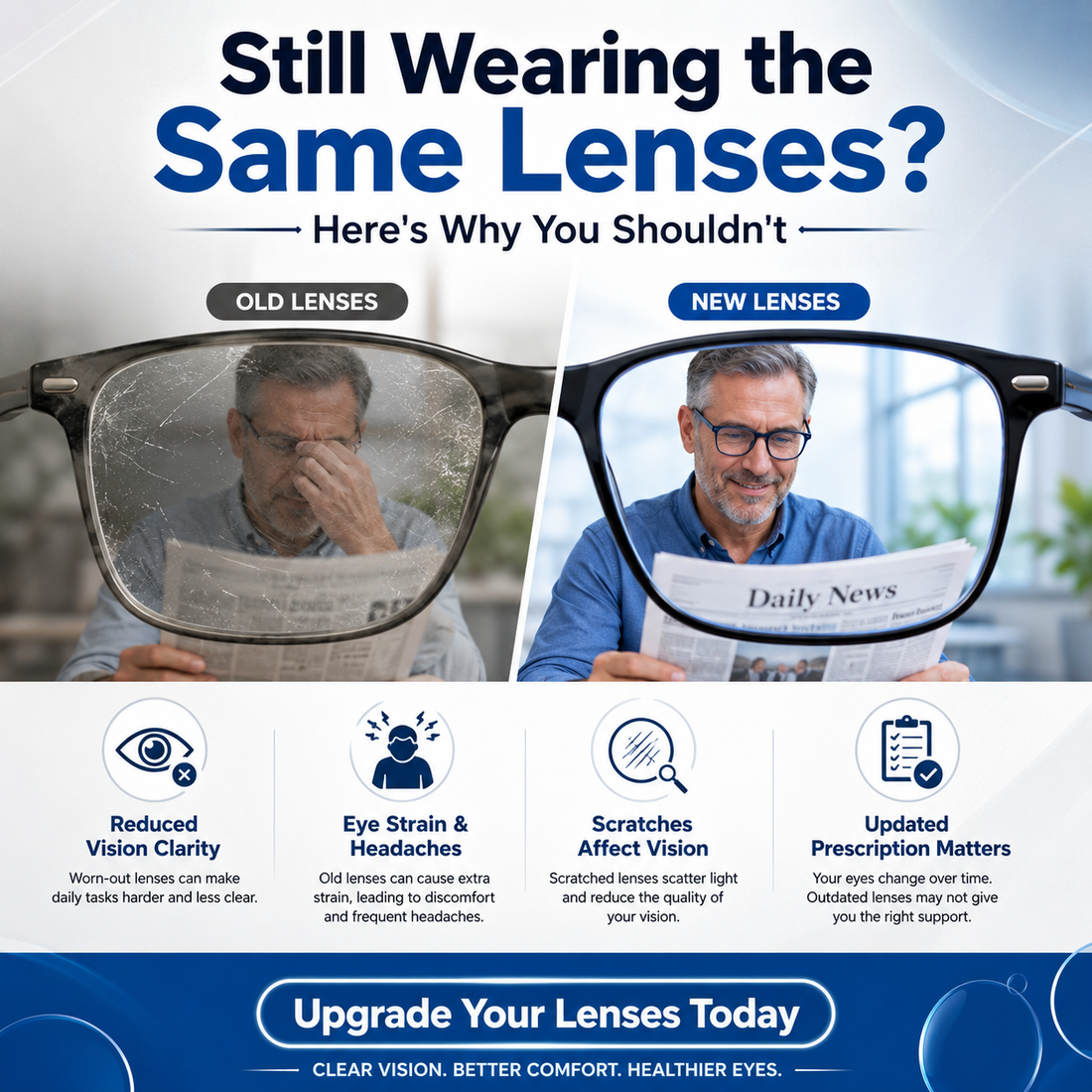 Still Wearing the Same Lenses? Here's Why You Shouldn't