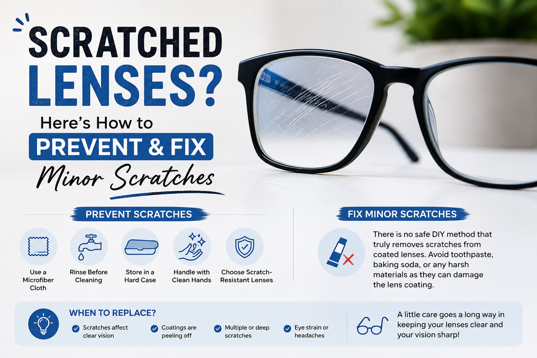 Scratched Lenses? Here's How to Prevent & Fix Minor Scratches