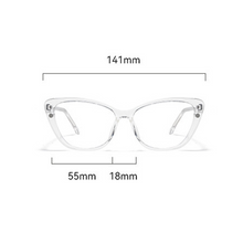 Lenskandy 5 in 1 Clip On Cateye  Eyeglasses For Women