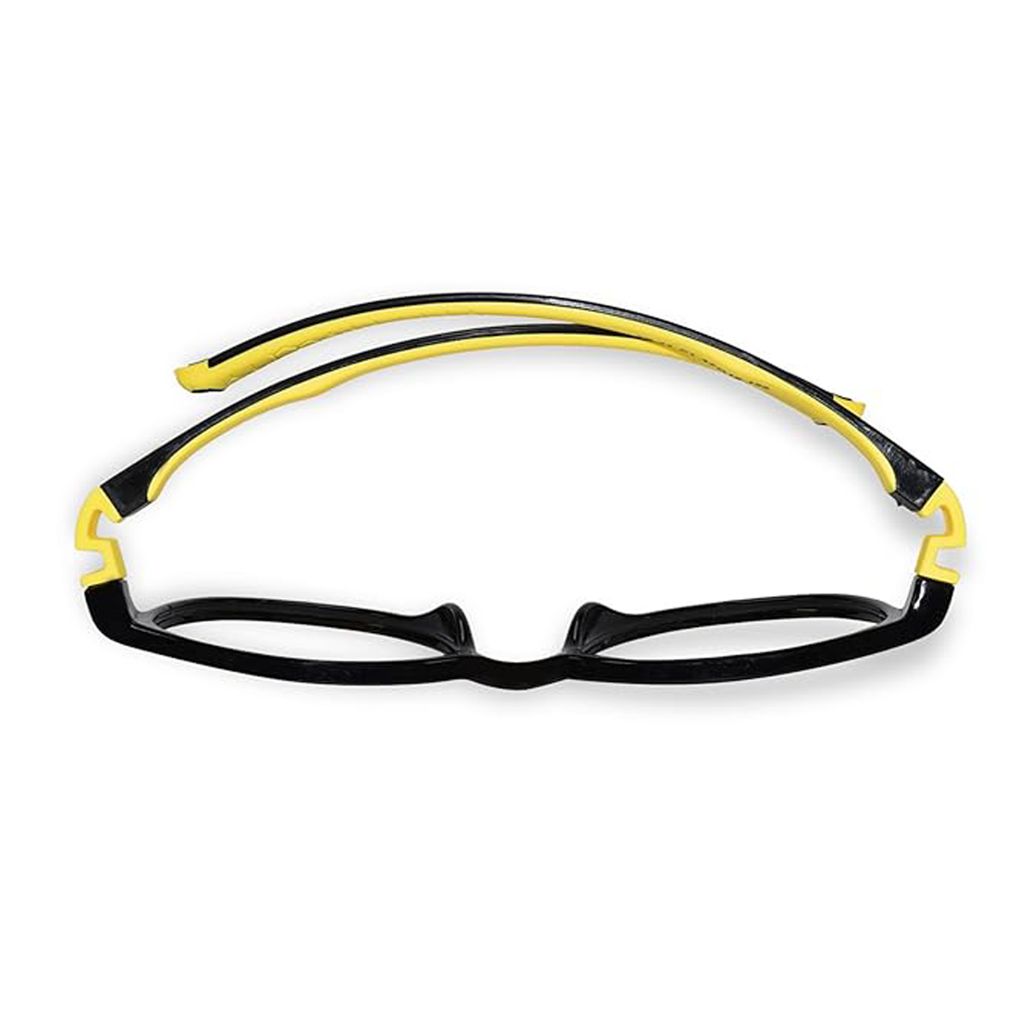 Kids Flexible Black Computer Glasses For Kids LKETKR48-BLK-YLW