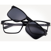 Black Clipon Eyeglasses sunglasses for Men & Women