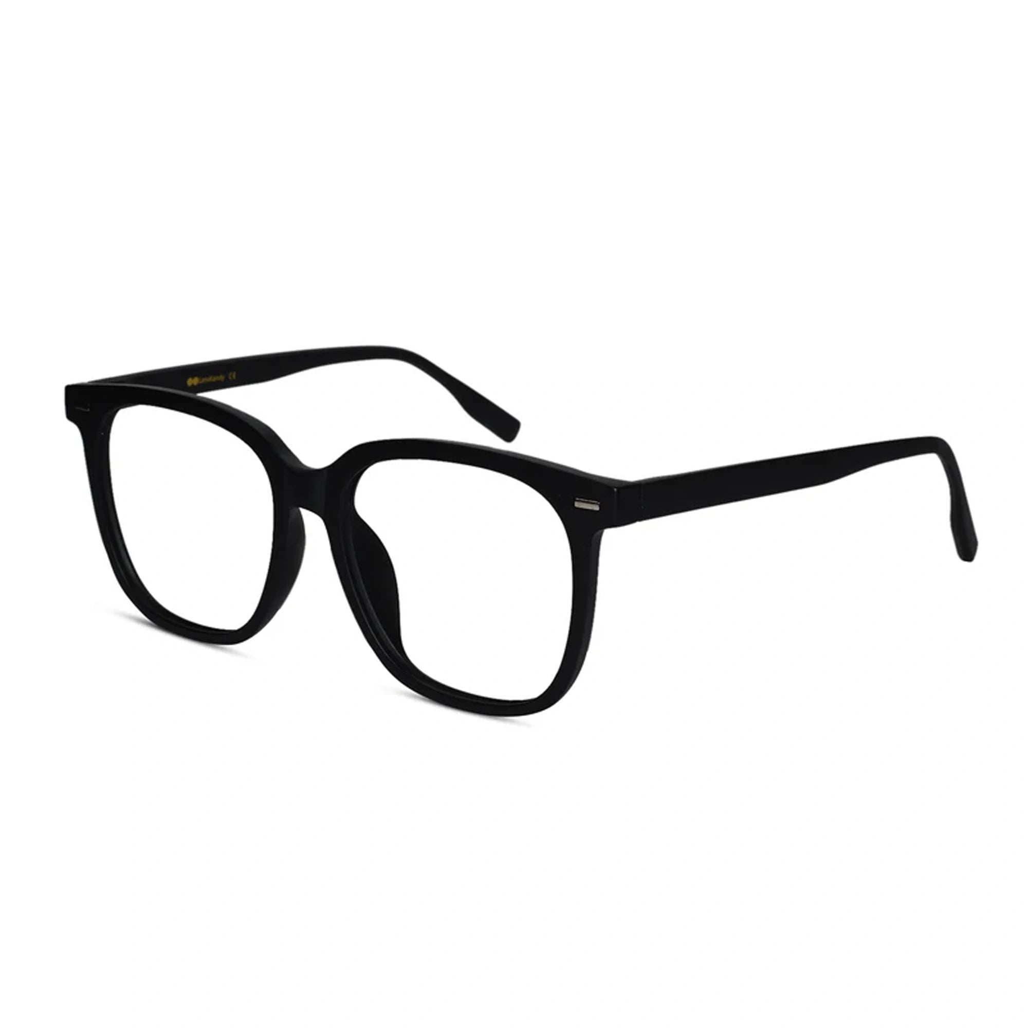 Black Rectangular Eyeglasses & Computer Glasses For Men & Women LKE170-BLK