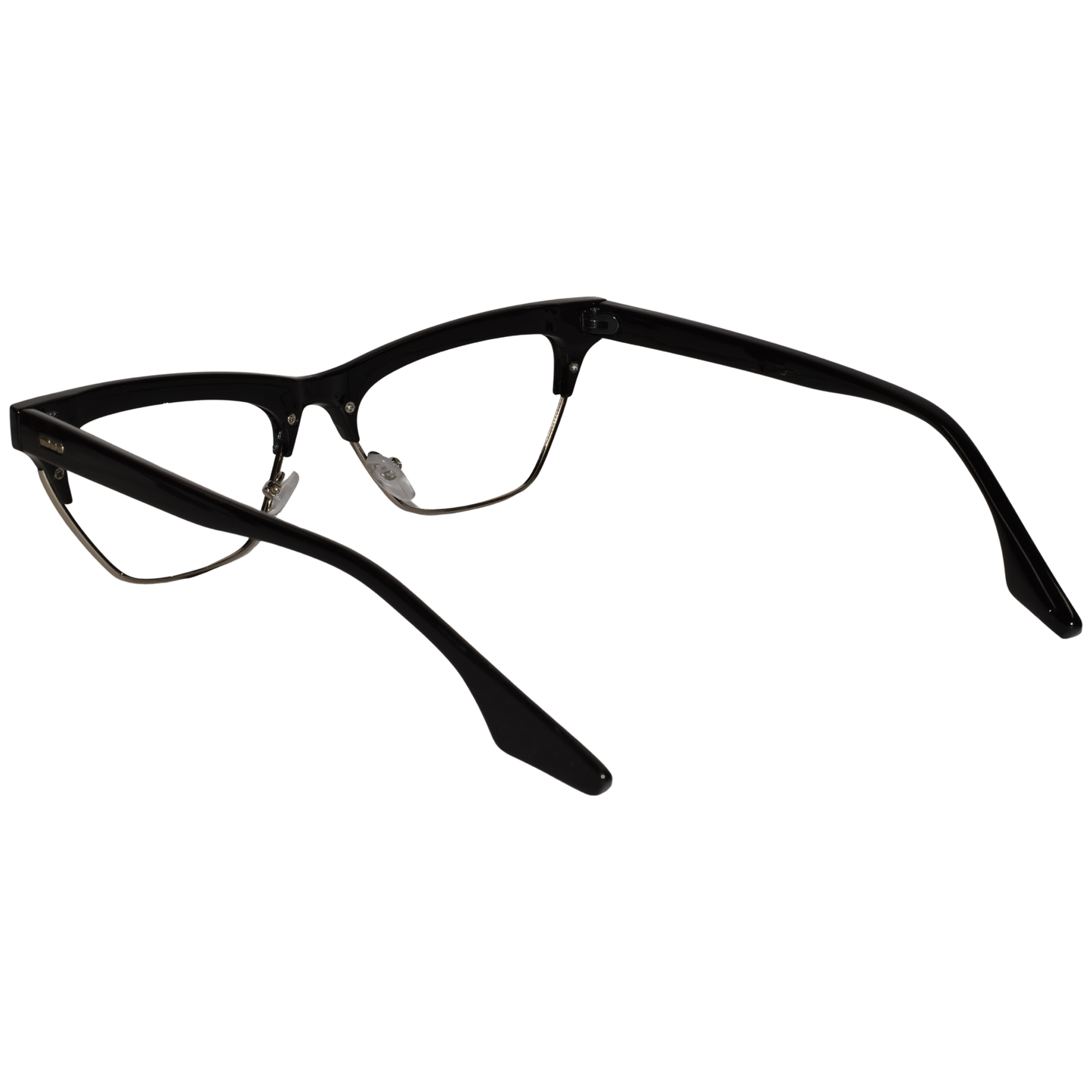 Crystal Brown with Golden Cat eye Eyeglasses