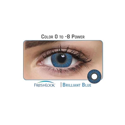 Freshlook Colorblends Brilliant Blue Color Lenses 2 Lens per Box