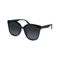 Oversize Black Cat eye Sunglasses For Women LKS2302-BLK