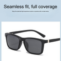 Black Clipon Eyeglasses sunglasses for Men & Women
