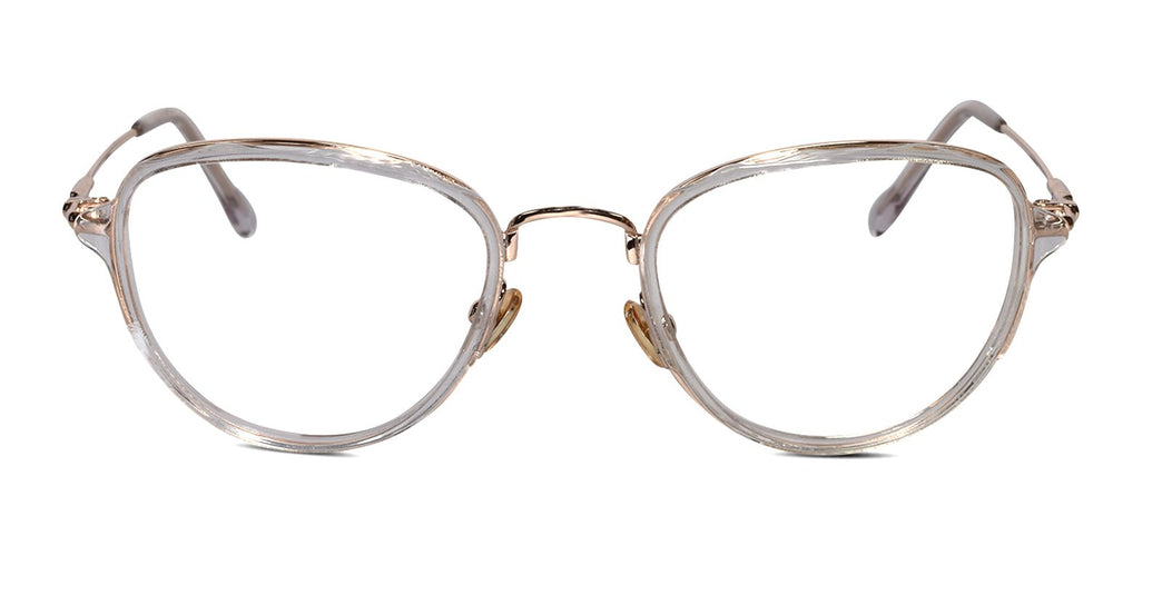 Transparent Full Rim Cateye Eyeglasses