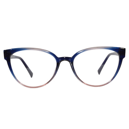 Dual Tone Cat-Eye Eyeglasses For Women