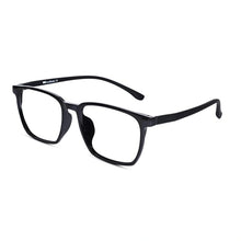 Crystal Black Full Rim Rectangle Eyeglasses For Men & Women