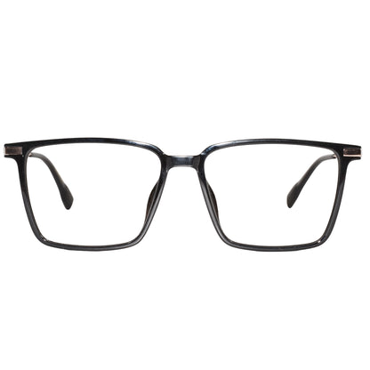 Rectangular Black-Gold eyeglasses For Men