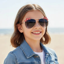 Aviator Floral Sunglasses  For Girls