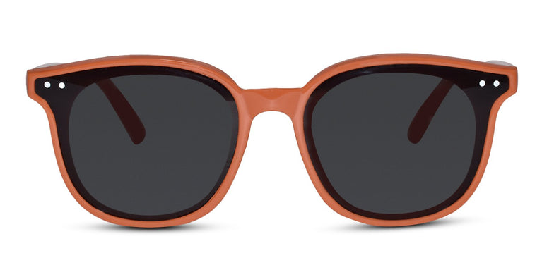 Retro wayfarer Orange kids sunglasse