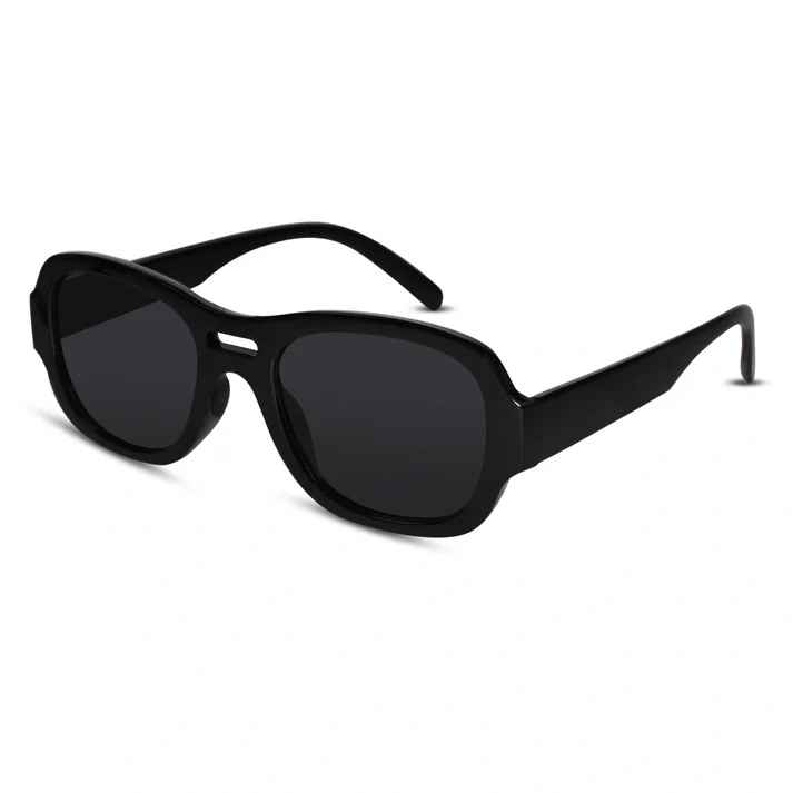 Black Aviator Sunglasses For Men & Women