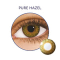 Air Optix Colors Power Contact Lens Pure Hazel 2 Lens Box
