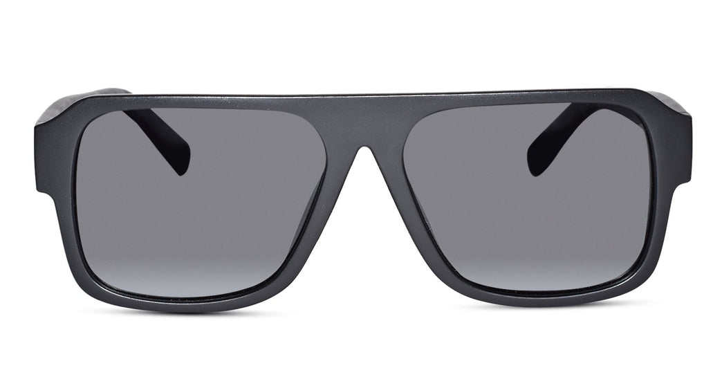 Stylish Black Rectangular Wayfarer Sunglass