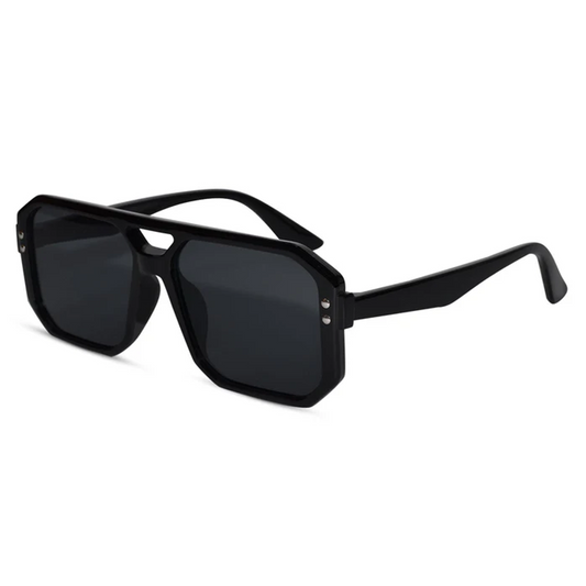 Rectangle Shape Black Sunglasses For Kids