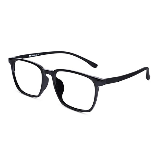 Rectangular Full rim Computer glasses for Eye Protection | Zero Power Antiglare & Blue cut protection from Computers | UV Protection | Men & Women | 7120