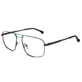 Grey Aviator Eyeglasses & Computer Glasses For Men ELE8615-GRY