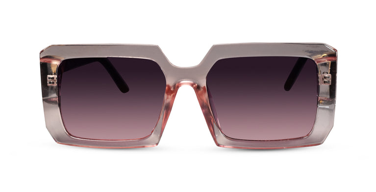 oversize wayfarer sunglasses for women pink color