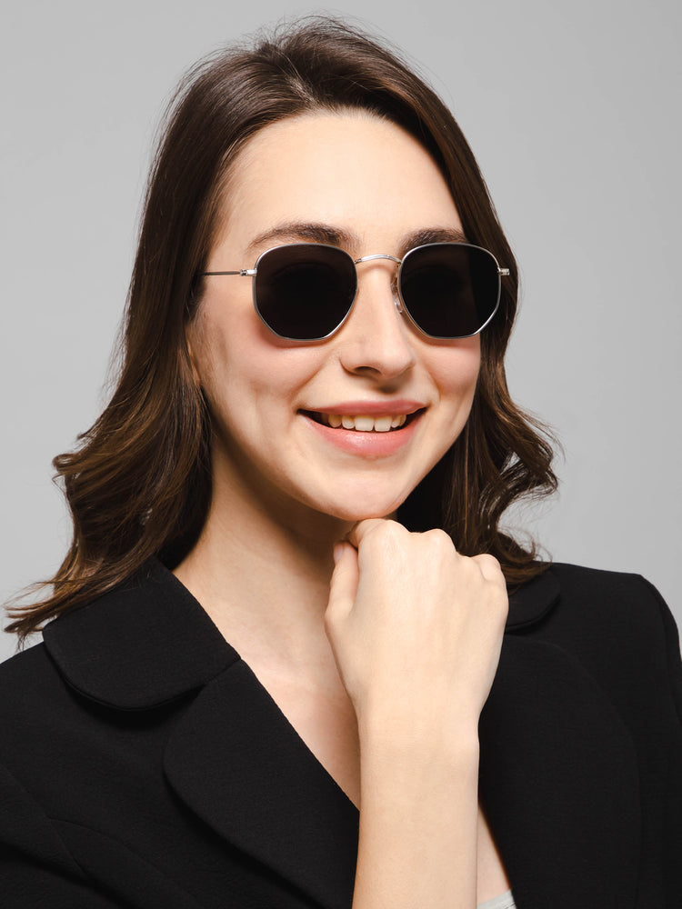 Hexagonal wayfarer Sunglasses for men & women