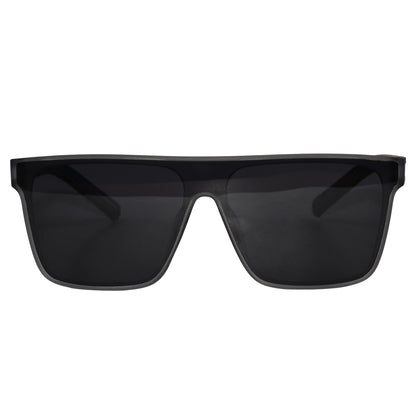 Black Rectangular Sunglasses For Men