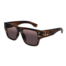Stylish Bold  Tint Rectangular Brown Sunglasses For Men