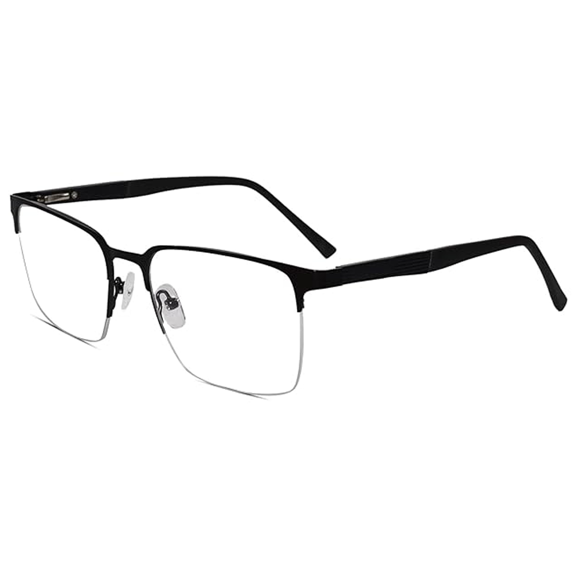 Premium Blue Cut Computer Glasses Rectangle Shape Men & Women LKE9710-BLK