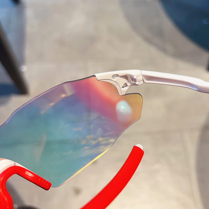 Photochromic Reflector Sports Sunglasses