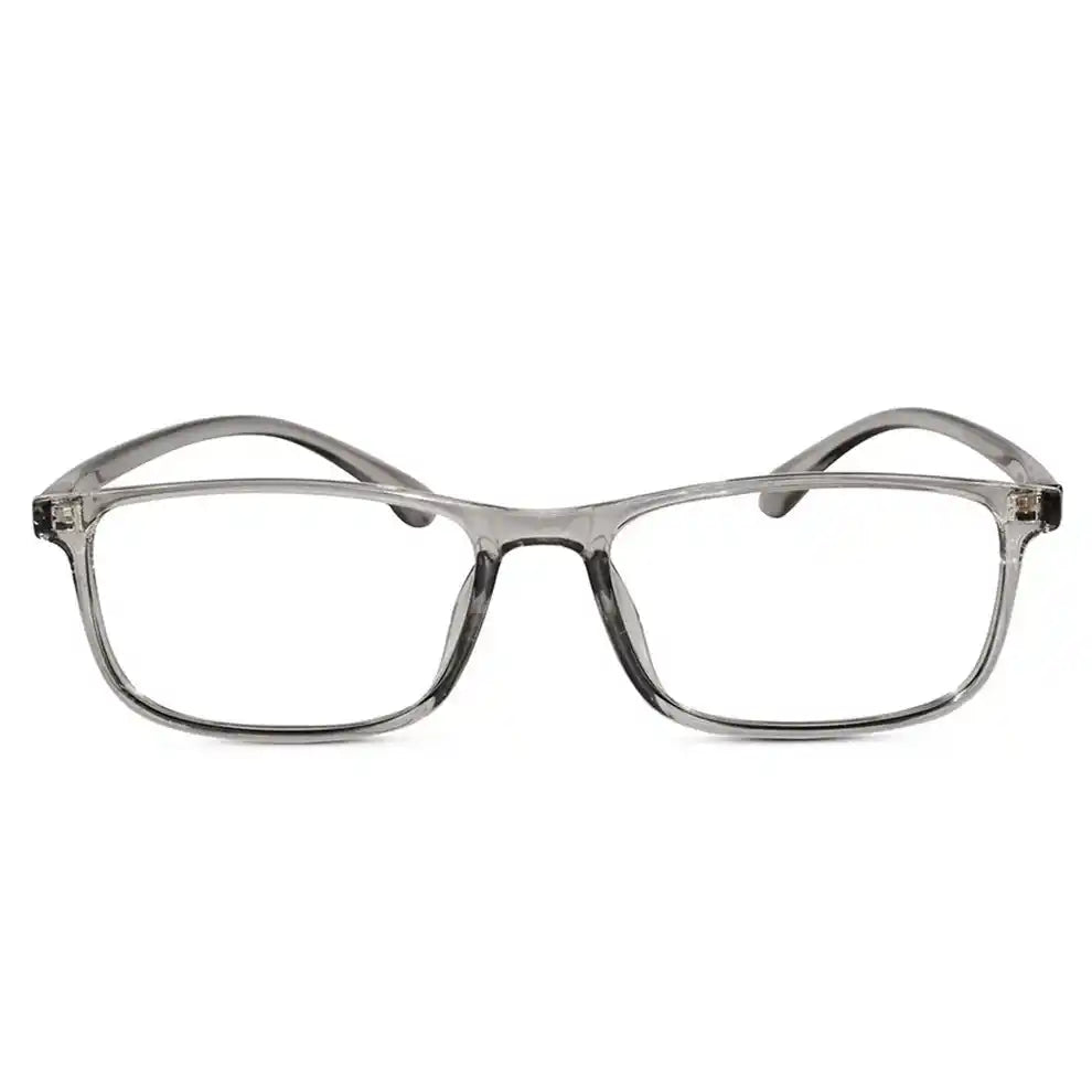 Charcoal Grey Full Rim Rectangular Reading Glasses