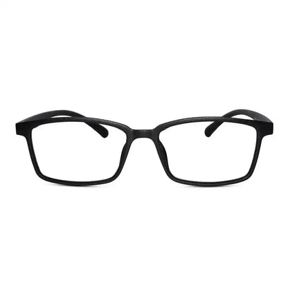 Black Rectangular Reading Glasses For Men & Women