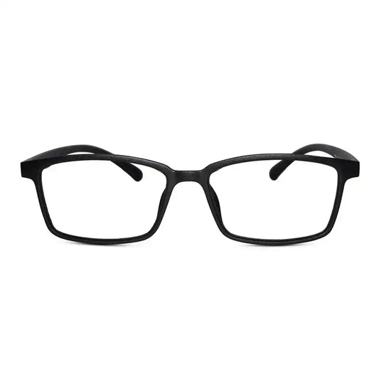Black Rectangular Reading Glasses For Men & Women