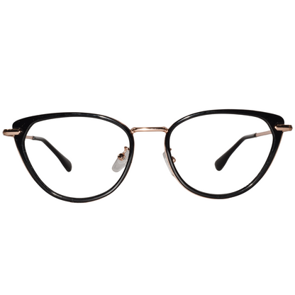 Black-cateyeglass for women