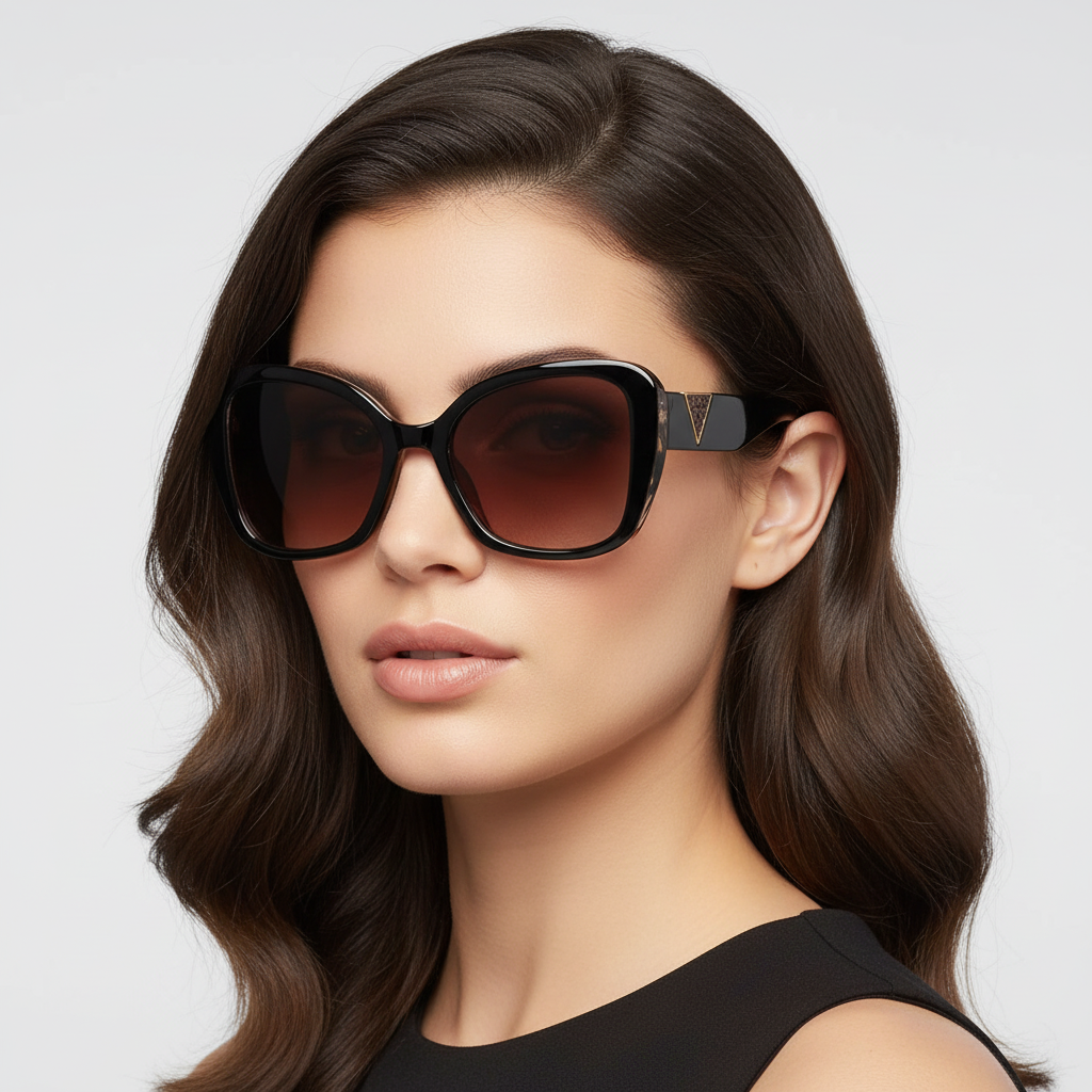 Candy | Stylish Brown Cateye Sunglasses For Women LKS53049-BRN