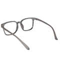 Crystal Grey Full Rim Rectangle Eyeglasses For Men & Women