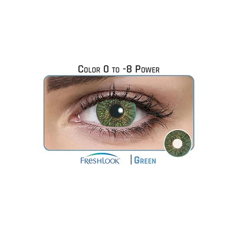Freshlook Colorblends Green Color Lenses 2 Lens per Box