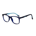 Rectangular Blue Eyeglasses For Kids LKEK2310-NAVY-BLU