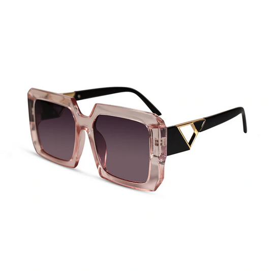 oversize wayfarer sunglasses for women pink color