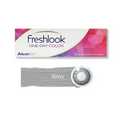 Try Alcon FreshLook OneDay Grey  Color daily Contact Lenses 10 Lens Per Box. Base Curve : 8.6 mm
Diameter : 13.8 mm , Lens Material : Nelfilcon A
