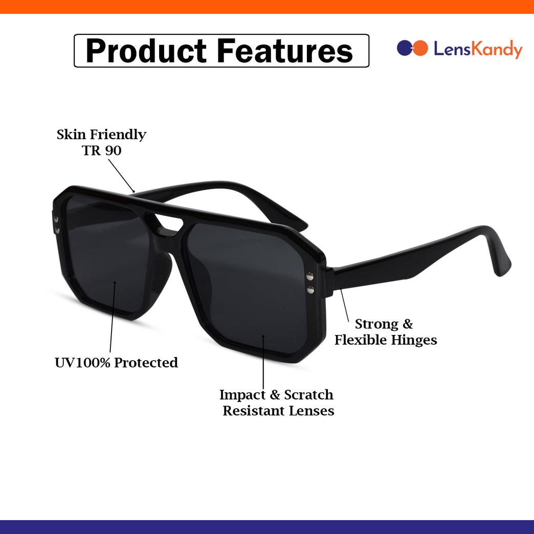 Over Size sunglasses for men