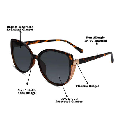 Cat eye Pink Sunglasses For Women