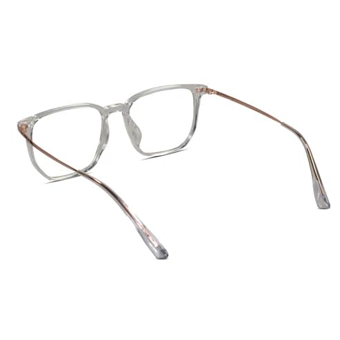 Orange Square Eyeglasses For Men & women LKE98014-TRNP