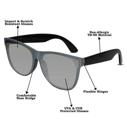 Wayfarer Square Sunglasses For Men & Women  Designer